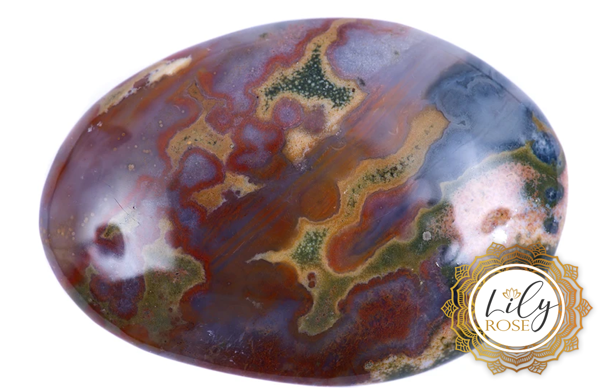 Ocean Jasper Gemstone Uses & Crystal Healing Properties