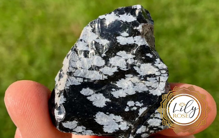 Snowflake Obsidian Gemstone Uses & Crystal Healing Properties