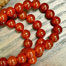 Load image into Gallery viewer, NEW Deep Red Grade AAA Carnelian Stability, Fiery Confidence &amp; Spiritual Stimulation Root Chakra Healing 8mm Stretch Bracelet