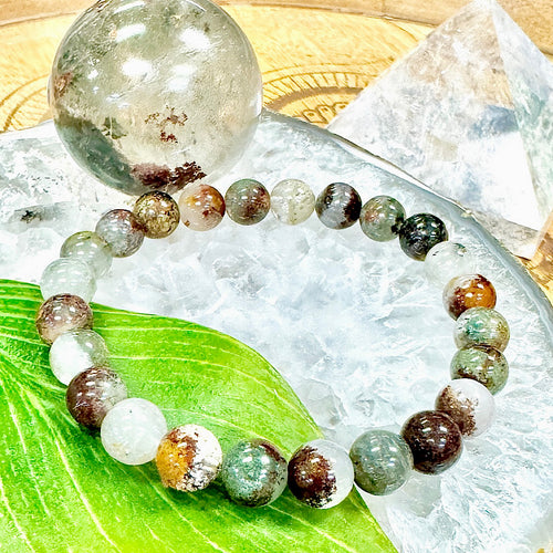 NEW! Only 5! Grade AA ✨ Garden Quartz Cosmic Consciousness Limited Premium Collection 8mm Stretch Bracelet