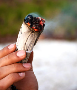 Smudge One Bundle Organic California White Sage Sacred Native Herb Incense Spiritual Energy Cleansing Tool