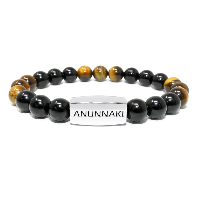 8mm Elizabeth April Channeled Anunnaki Sacred Geometry Limited Edition Cosmic Species Stretch Bracelet
