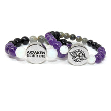 Load image into Gallery viewer, 10mm Elizabeth April AWAKEN Protection &amp; Activation Limited Edition Stretch Bracelet