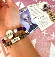 Load image into Gallery viewer, Limited Master Awakener 8mm Collection - Elizabeth April AWAKEN &amp; Species Set of 7 Stretch Bracelet