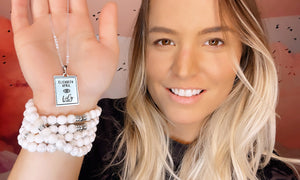 Elizabeth April EA Pleiadian 2 Sided Channeled & Attuned Evil Eye Protection Cosmic Species Sacred Geometry Card Tag Pendant 18” White Gold Necklace