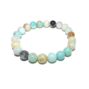 Australian Amazonite Clarity Peace 10mm Stretch Bracelet