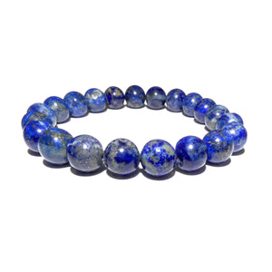 Rare! Last 3! Limited Chilean Lapis Lazuli Enlightenment 10mm Stretch Bracelet