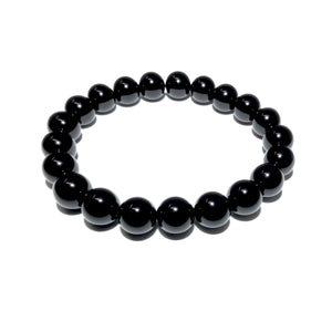 Black Onyx Spiritual Warrior Strength 10mm Stretch Bracelet