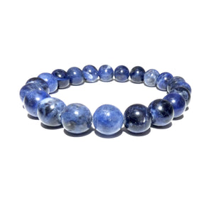 Sodalite Harmony and Truth 10mm Stretch Bracelet