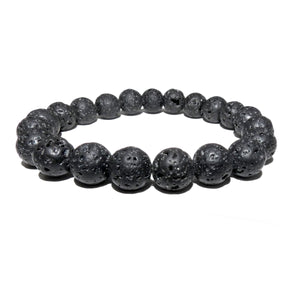 Lava Grounding & Protection 8mm Stretch Bracelet