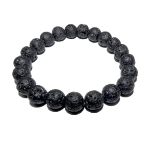 Lava Grounding & Protection 8mm Stretch Bracelet