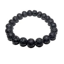 Load image into Gallery viewer, Lava Grounding &amp; Protection 10mm Stretch Bracelet