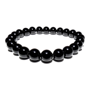 Black Onyx Spiritual Warrior Strength 8mm Stretch Bracelet