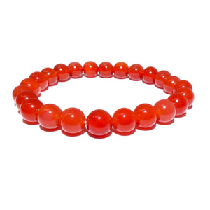 Carnelian Confidence & Spiritual Stimulation 8mm Stretch Bracelet