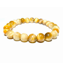 Load image into Gallery viewer, Honey Yellow Tigers Eye Sunny Motivation 8mm Stretch Bracelet