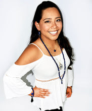 Load image into Gallery viewer, Limited Chilean Lapis Lazuli Enlightenment 108 Mala Necklace Bracelet