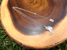 Load image into Gallery viewer, Power Moon Dreamy Druzy Gemstone Pendant 18&quot; White Gold Necklace
