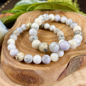 Dendritic Opal Awakening & Shadow Work Integration 8mm Stretch Bracelet