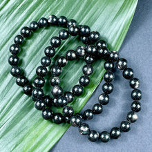 Load image into Gallery viewer, Hypersthene Velvet Cocoon of Protection Premium Collection 8mm Stretch Bracelet
