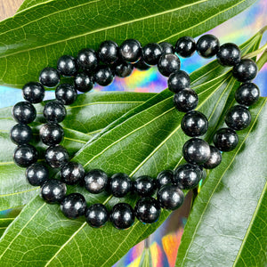 Hypersthene Velvet Cocoon of Protection Premium Collection 8mm Stretch Bracelet