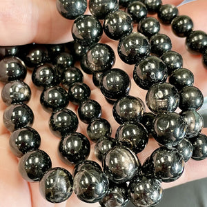 Hypersthene Velvet Cocoon of Protection Premium Collection 8mm Stretch Bracelet