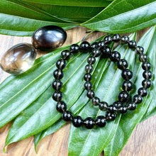 Load image into Gallery viewer, Smoky Quartz Limited Ethereal Vitality 8mm Stretch Bracelet