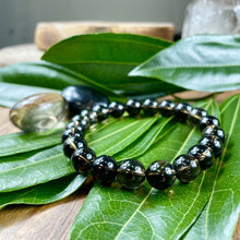 Load image into Gallery viewer, Smoky Quartz Limited Ethereal Vitality 8mm Stretch Bracelet