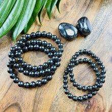 Load image into Gallery viewer, Hematite Inner Power &amp; Manifestation 8mm Stretch Bracelet