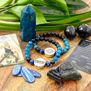 10mm Elizabeth April New Earth Physical AWAKEN Limited Edition Stretch Bracelet