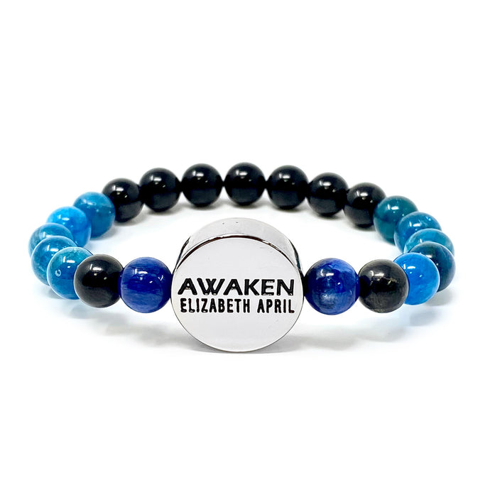 8mm Elizabeth April New Earth Physical AWAKEN Limited Edition Stretch Bracelet