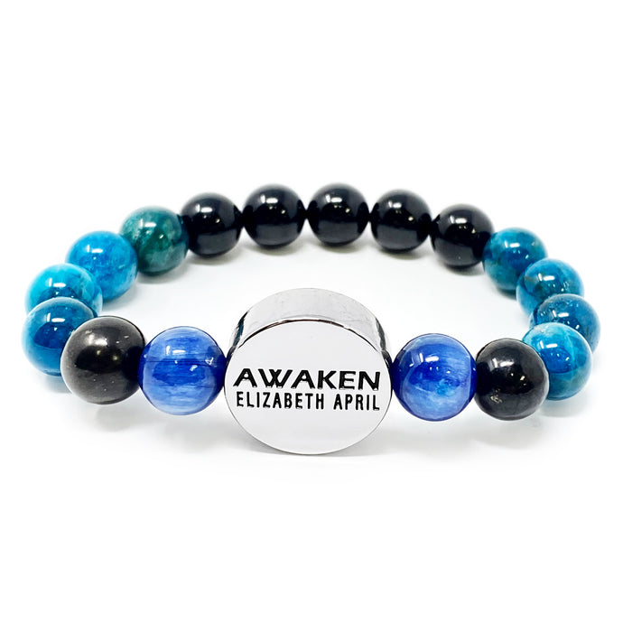 10mm Elizabeth April New Earth Physical AWAKEN Limited Edition Stretch Bracelet