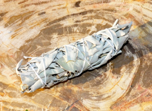Load image into Gallery viewer, Smudge One Bundle Organic California White Sage Sacred Native Herb Incense Spiritual Energy Cleansing Tool