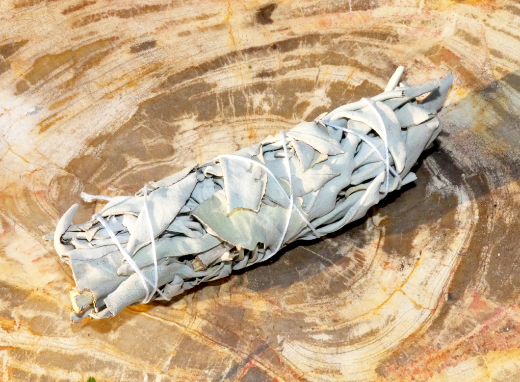 Smudge One Bundle Organic California White Sage Sacred Native Herb Incense Spiritual Energy Cleansing Tool