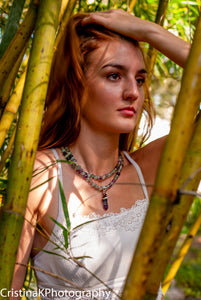 Last 1! Fluorite Confidence Flow 108 Mala Necklace Bracelet
