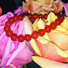 Load image into Gallery viewer, Carnelian Confidence &amp; Spiritual Stimulation 8mm Stretch Bracelet