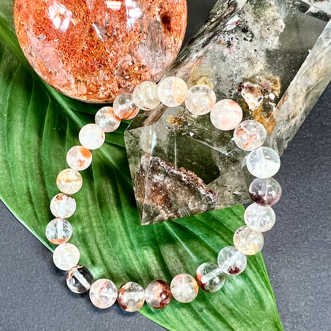 Garden Quartz Cosmic Consciousness Limited Premium Collection 8mm Stretch Bracelet