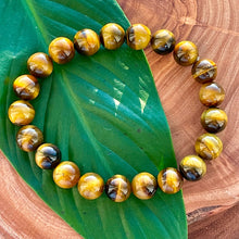 Load image into Gallery viewer, Tigers Eye Willpower 10mm Stretch Bracelet