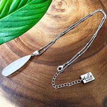 Load image into Gallery viewer, Rose Quartz Energy of Love Faceted Point Crystal Pendant 18” White Gold Necklace