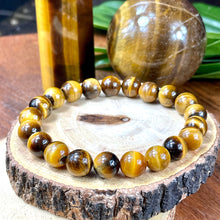 Load image into Gallery viewer, Tigers Eye Willpower 10mm Stretch Bracelet