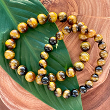 Load image into Gallery viewer, Tigers Eye Willpower 8mm Stretch Bracelet