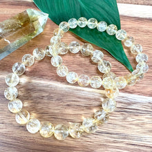 Load image into Gallery viewer, NEW STONE! Grade AAA Brazilian Citrine Sunny Bright &amp; Pure Positive Energy 10mm Stretch Bracelet