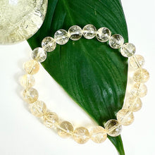 Load image into Gallery viewer, NEW STONE! Grade AAA Brazilian Citrine Sunny Bright &amp; Pure Positive Energy 8mm Stretch Bracelet