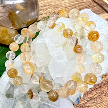 Load image into Gallery viewer, Golden Healer Unbreakable Force Ray of Light Limited Premium Collection Premium Collection 8mm Stretch Bracelet
