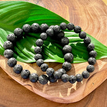 Load image into Gallery viewer, Lava Grounding &amp; Protection 8mm Stretch Bracelet