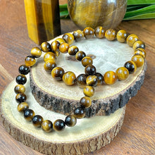 Load image into Gallery viewer, Tigers Eye Willpower 10mm Stretch Bracelet