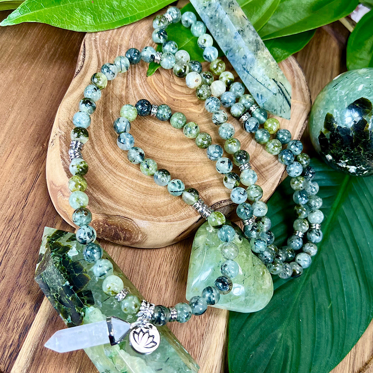 Green aventurine and discount black tourmaline