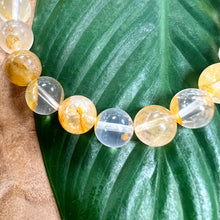 Load image into Gallery viewer, Golden Healer Grade AAA+ Unbreakable Force Ray of Light Limited Premium Collection 108 Stretch Mala Necklace Bracelet